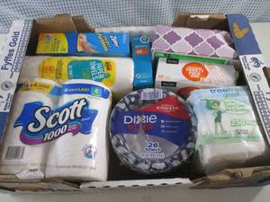 (D-1) Box of Assorted Bath Tissue, ...