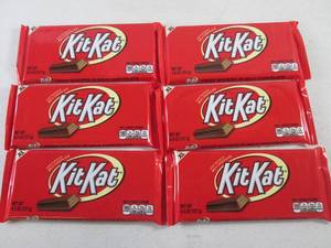 (B-1) 6 XL Kit Kat Candy Bars Past ...