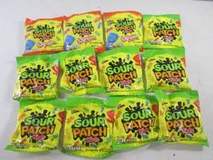 (B-1) 12 Bags Sour Patch Kids Candy...
