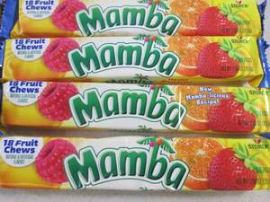 (B-3) 12 Mamba Fruit Chews Past Dat...