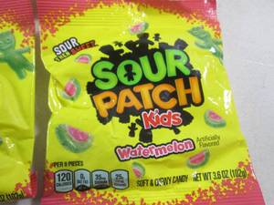 (B-1) 12 Bags Watermelon Sour Patch...