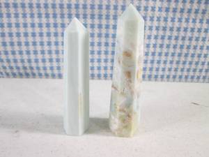 (FS) 2 - 6 Point Amazonite Towers 3...