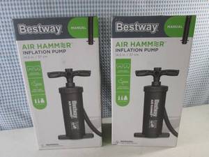 (F-0) 2 Manual Air Hammer Inflation...