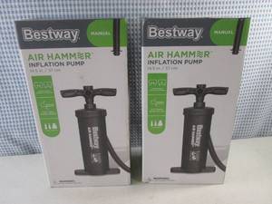 (F-0) 2 Manual Air Hammer Inflation...