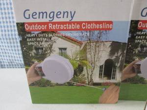 (BSB) 4 Outdoor Reractable Clothesl...