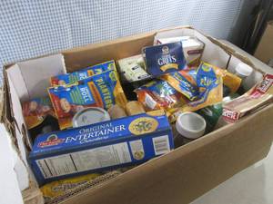 (B-3) Box of Assorted Food Items Pa...