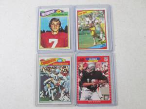 (CNTR) 4 Vintage Football Cards...