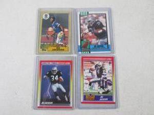 (CNTR) 4 Assorted Bo Jackson Cards ...