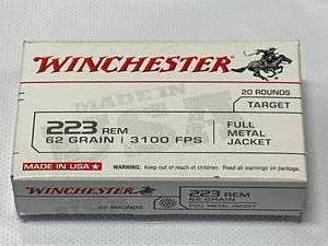 20 Rounds .223 Ammo Ammunition
