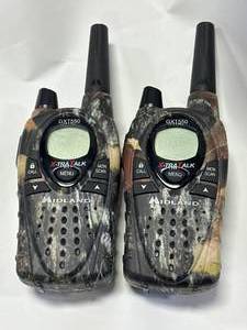 Lot of 2 Midland GTX550 2 Way Radios