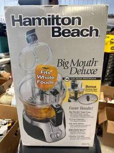 New in Box Hamilton Beach Big Mouth Deluxe Food Processor