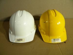 lot 24 image: Lot of 2 Construction Hard Hats