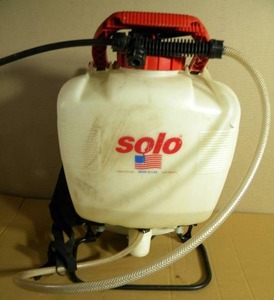 lot 30 image: Used  Solo Back Pack Weed Sprayer