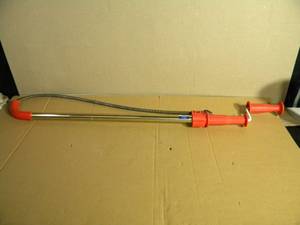 lot 34 image: Industrial Grade Hand Held Snake Drain by Ridgid