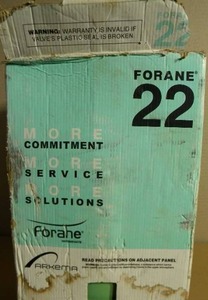 lot 36 image: Open Box  FORANE F22 X 30 Non Reusable Cylinder (Not Completely Full)