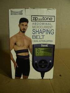 lot 101 image: New - Evertone Zip and Tone abdominal microcurrent shaping belt