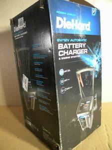 lot 105 image: New  DieHard Gold 250-Amp Wheeled Battery Charger & Engine Starter
