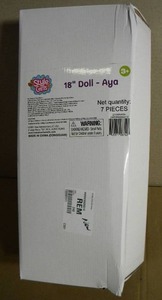lot 179 image: New  Style Girls 18 Doll - Brunette Hair
