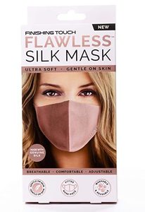lot 70 image: Brand New 2 Pack - Finishing Touch Flawless Silk Face Mask Washable Soft and Gentle on Skin