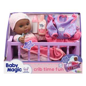 lot 78 image: New - New Adventures Baby Magic Crib Time Fun - African American