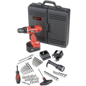 lot 86 image: NewSealed - 18V Cordless Drill 78-Pc. Set