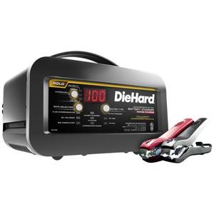 lot 10 image: New - DieHard 80-Amp Automatic Battery Charger and Engine Starter