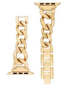lot 111 image: Looks NewOpen Box - Anne Klein Goldtone Stainless Steel Bracelet for 42mm, 44mm and 45mm Apple Watches