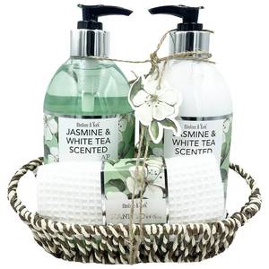 lot 17 image: New  Elmtree & York 4-Pc. Jasmine & White Tea Set