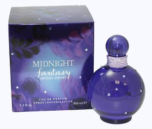 lot 39 image: New  Britney Spears Midnight Fantasy Eau De Parfum Spray - 3.3 Oz.