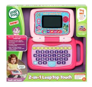 lot 143 image: New  LeapFrog 2-in-1 LeapTop Touch - Pink