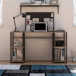lot 166 image: Ameriwood Home Condor Double Pedestal Desk