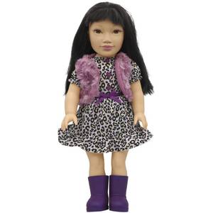lot 168 image: Brand New Style Girls 18 Doll - Brunette Hair
