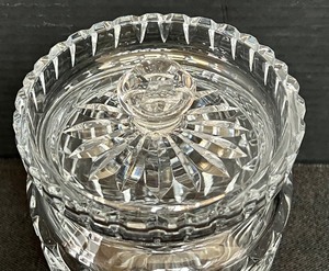 lot 152 image: Waterford Biscuit Jar