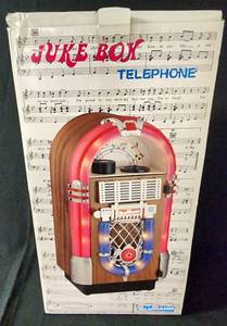 lot 130 image: Fun Juke Box Styled Telephone in Original Box