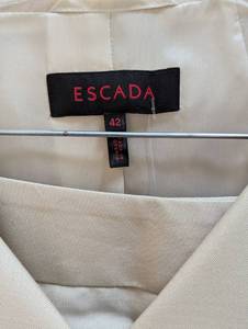 lot 221 image: New Escada Heart Pocket Pantsuit