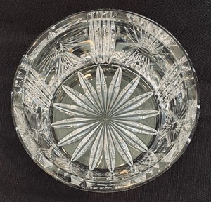 lot 339 image: Waterford Crystal Millennium Collection Wine Bottle Coaster