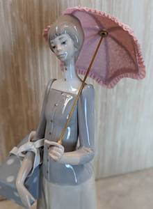 lot 49 image: Lladro Porcelain Dressmaker Figurine - 4700