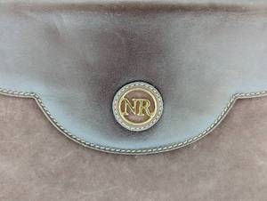 lot 200 image: Nina Ricci Chocolate Suede and Leather Tote
