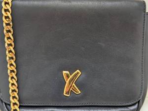 lot 206 image: Paloma Picasso Small Leather Crossbody Bag