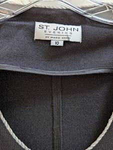 lot 227 image: New St. John by Marie Gray Embellished Knit Sweater