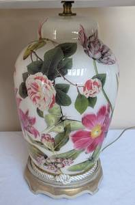 lot 244 image: Pair of Decorative Table Lamps