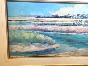 lot 419 image: Large Scenic Print by Betty Anglin Smith
