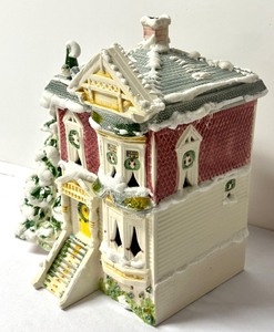 lot 426 image: Walter Brockman 1890s Clapboard House - Original WB Studios  Walter Brockman Snow Village House