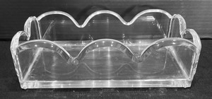 lot 391 image: Lovely Lucite Powder Room Decor