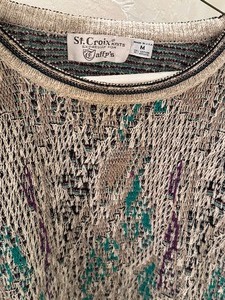 lot 465 image: Vintage Mens St. John Knit Sweater