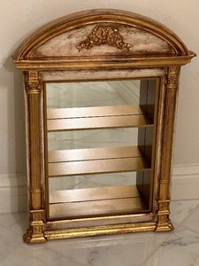 lot 54A image: Decorative Gilded Wall Shelf