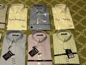 lot 472 image: (20) New Mens Dress Shirts