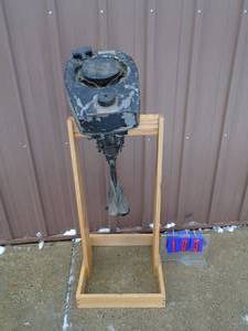 JC Penny Model 1000 3 hp air cooled motor by Eska. Was running a few years ago. Needs carb cleaning. As shown.