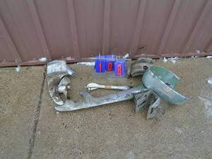 Misc. vintage motor parts. As shown.