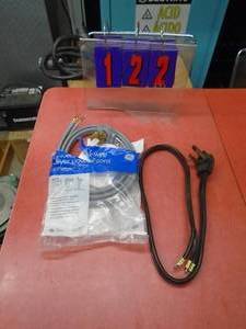 Qty of 2 220 volt cords with plug. As shown.